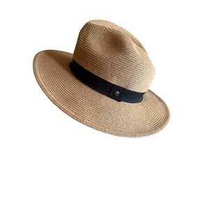 Sunday Afternoons Havana Fedora Tan Straw Sun Hat UPF 50+ Medium Mens Womens
